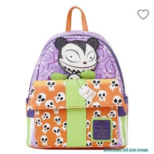 NEW Disney Nightmare Before Christmas Scary Teddy Present Mini Backpack